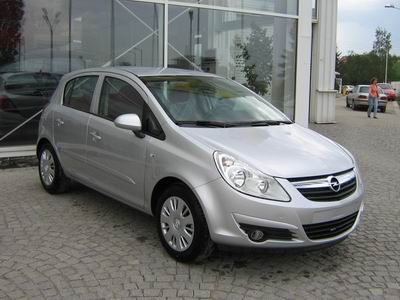 Opel Corsa 1.2i, Rent a car